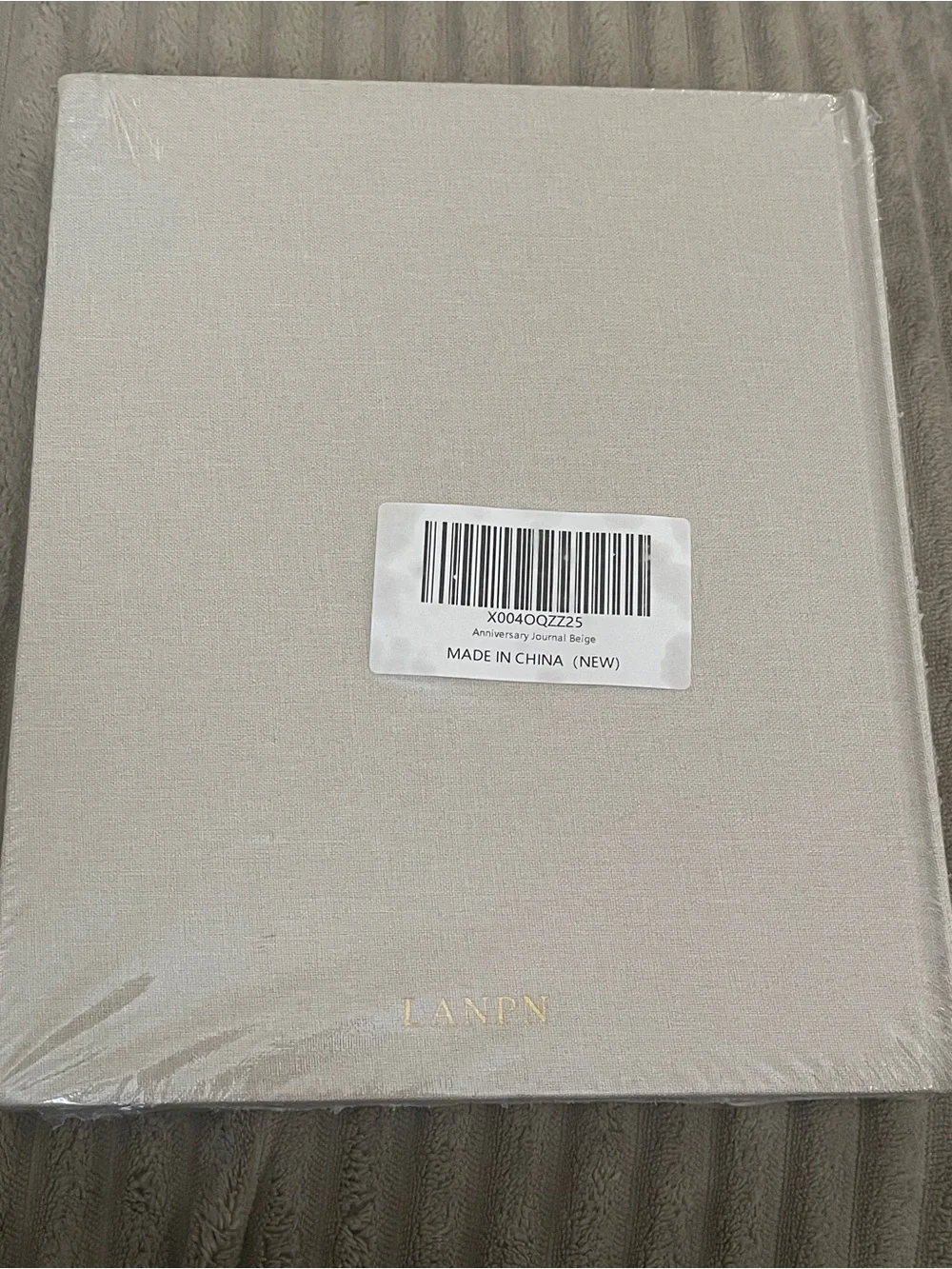 The Story of Us, Linen Dating 1st to 70th Anniversary Couple Memory Book